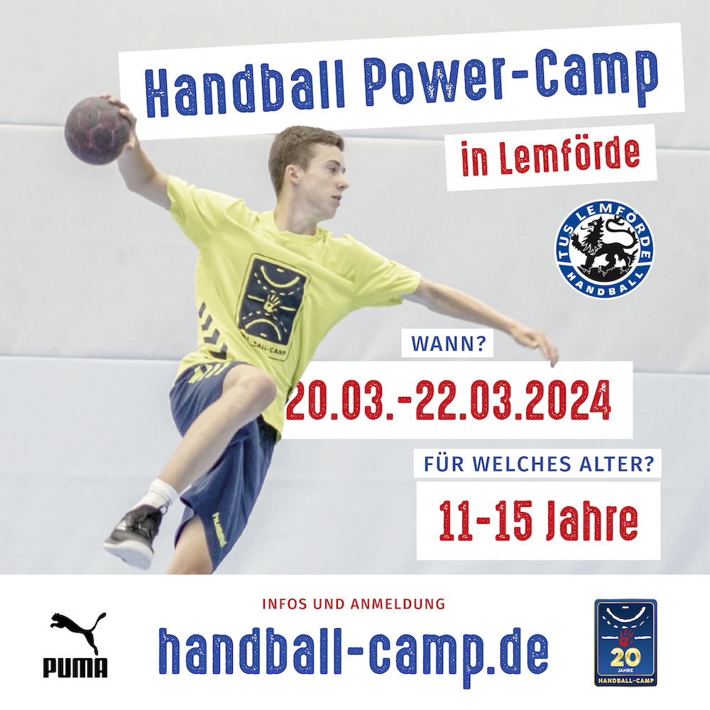 Handball Power-Camp 11-15 Jahre